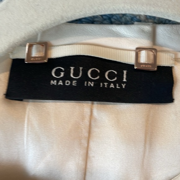 Gucci by Tom Ford 2004 paneled leather jacket - Picture 5 of 17